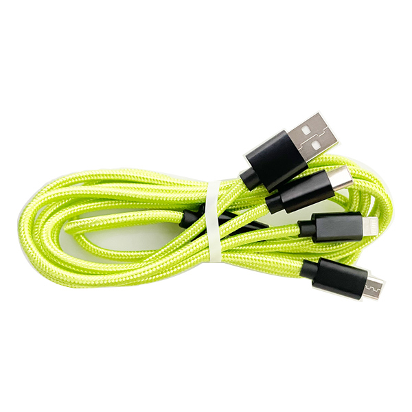 3 in 1 charging cable type-c